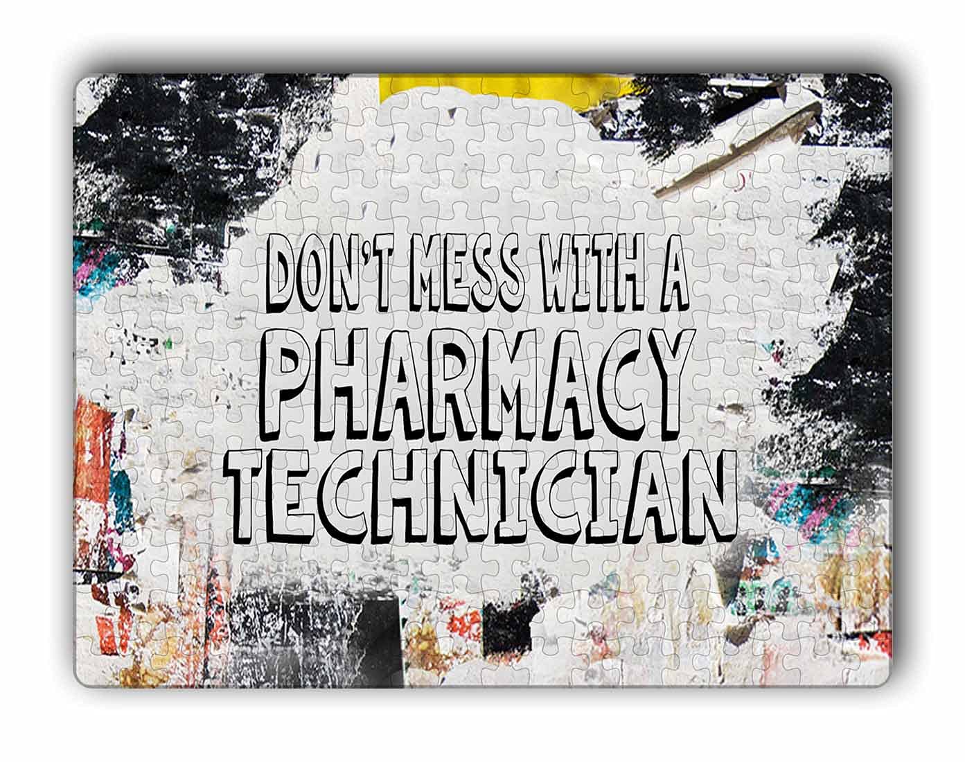 Makoroni - Don't Mess with A Pharmacy Technician - Jigsaw Puzzle 252 pcs, DesN5