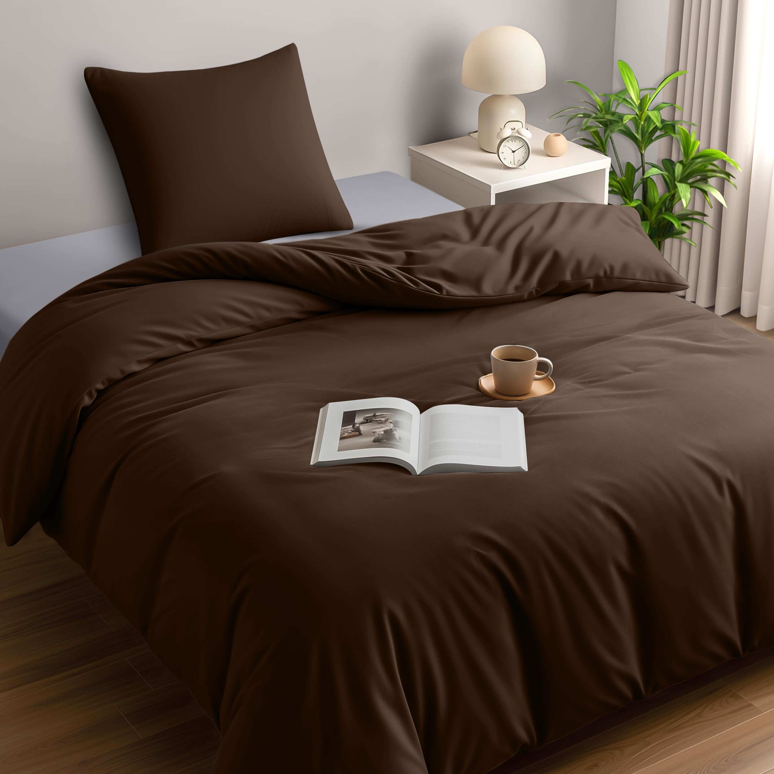 Utopia Bedding Bettwäsche - Mikrofaser Bettbezug + Kissenbezüge