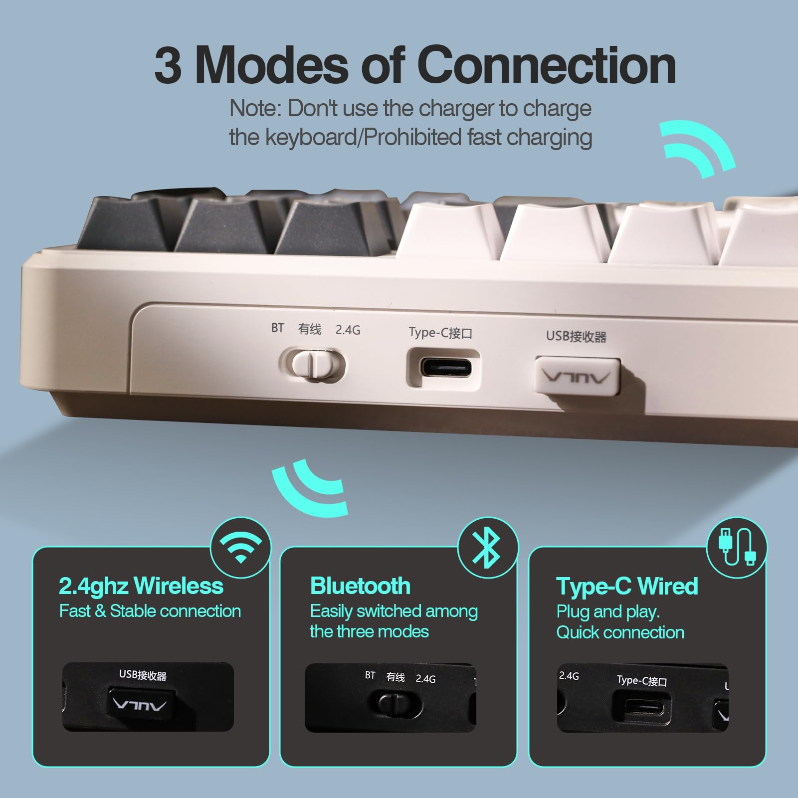 Amazon | EPOMAKER x Aula F87 Pro ワイヤレス ガスケット