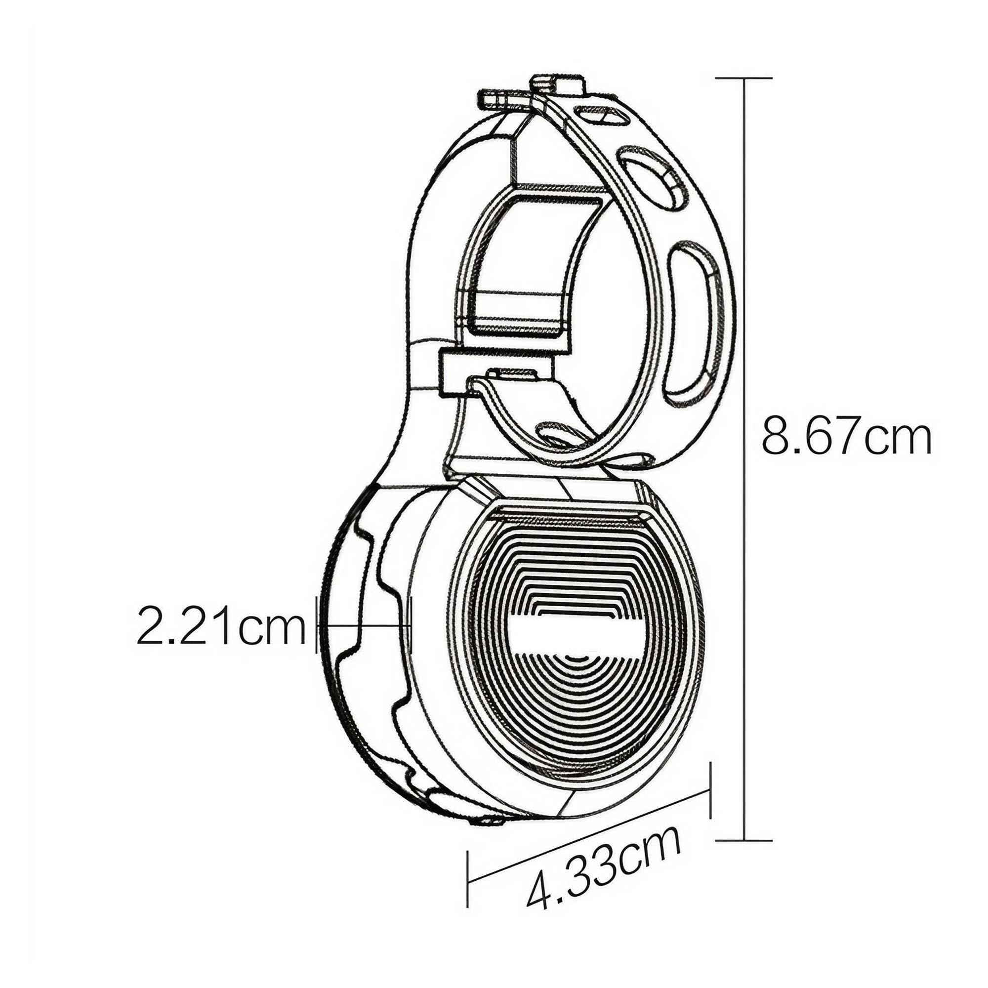 1 Cloche de vélo Rechargeable.