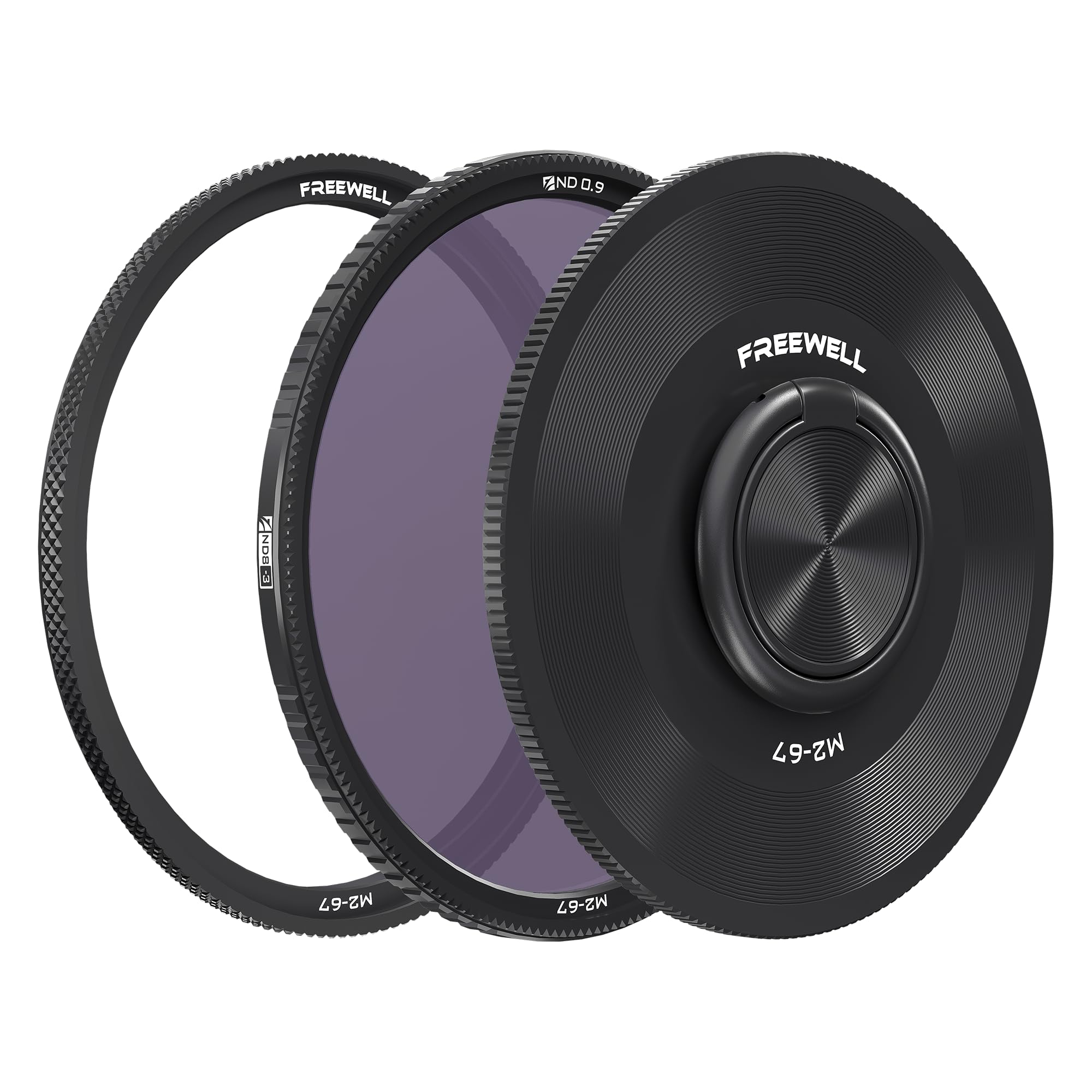 Freewell 67mm Natural Density ND8 (3 f-Stops) ND0.9 Camera Filter Compatible with M2 Series