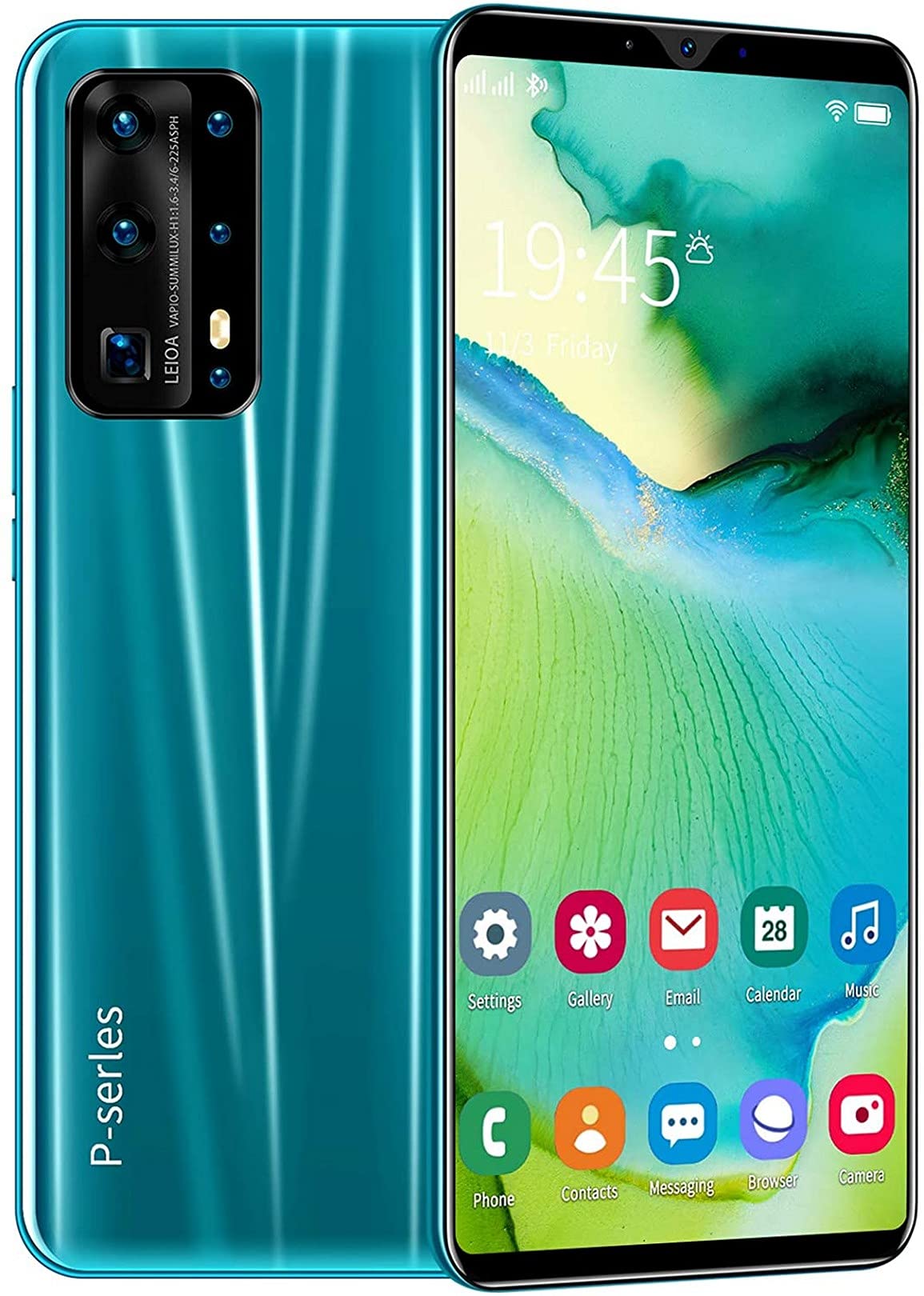 QDY Smartphone 4 RAM Android 10.0, 5.8 Inch Full Screen, 8-13Mp Camera, 4800mAh Battery, Dual SIM Mobile Phone, Face Unlock