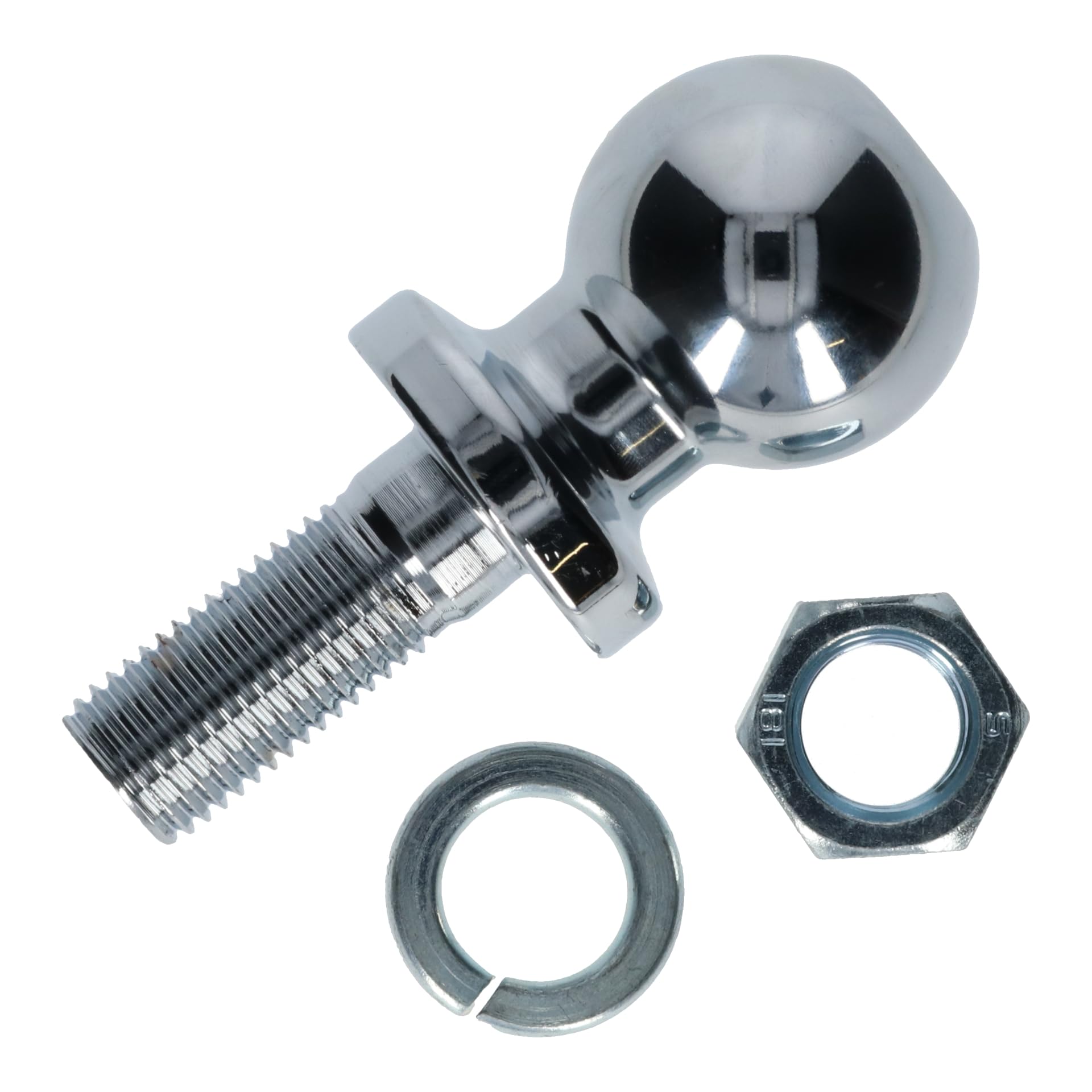 Carpoint 25205 Sfera per Avvitare, Diametro, 50 mm, M22X2.5 mm, 1.5 T