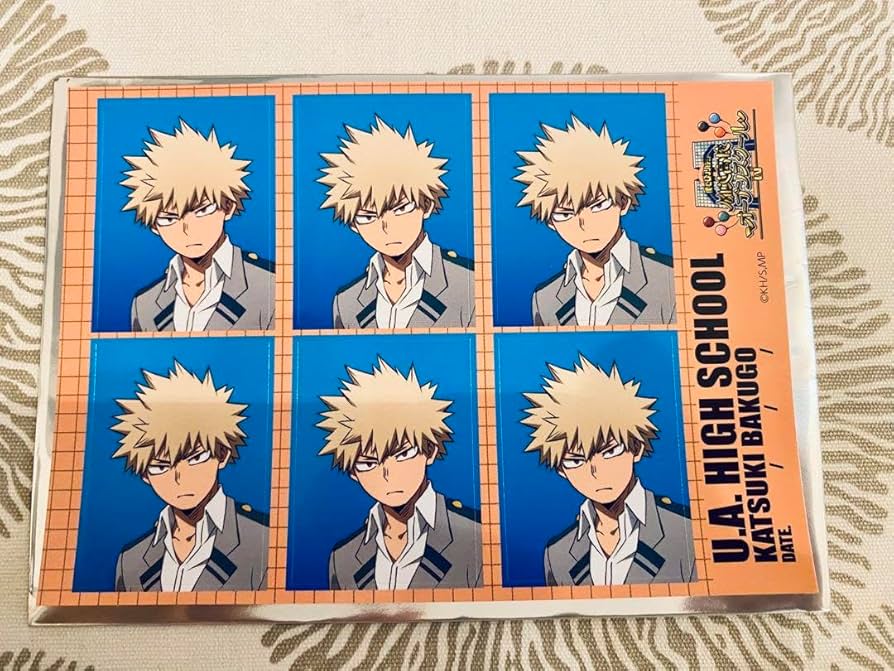 とあぎ　新品未使用　爆豪勝己　ヒロアカ　ステッカー 合計60枚　匿名配送 とあぎ 新品未使用 爆豪勝己 ヒロアカ ステッカー 合計60枚 匿名配送