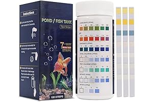Aquarium Test Strips for Accurate Water Quality Analysis