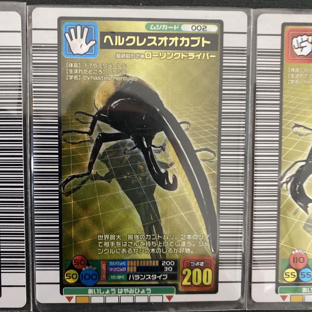 Amazon.co.jp: ムシキングカード タランドゥスツヤクワガタ(左右