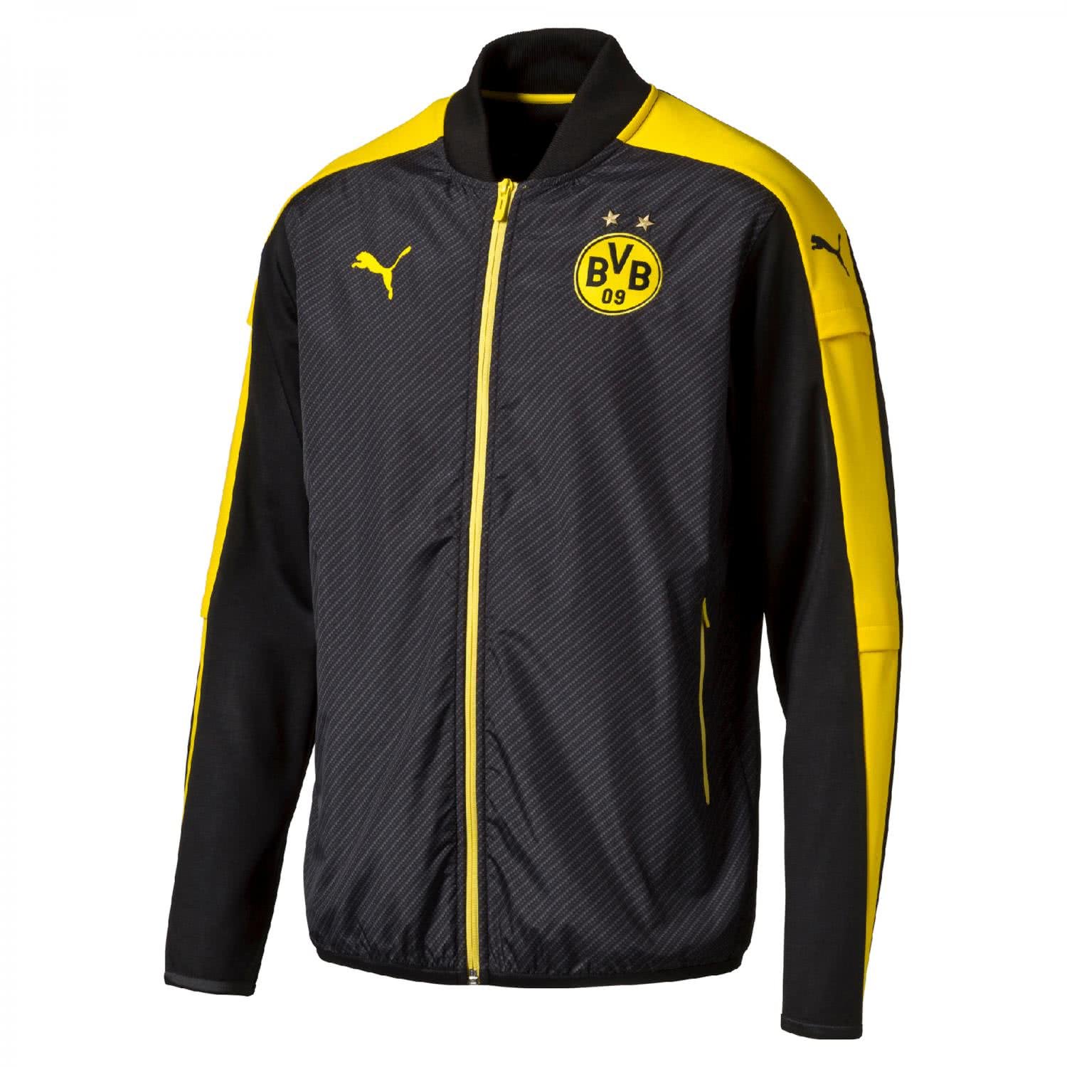 Puma Mens Jacke Bvb Cup Stadium Jacket Jacket Desertcart INDIA