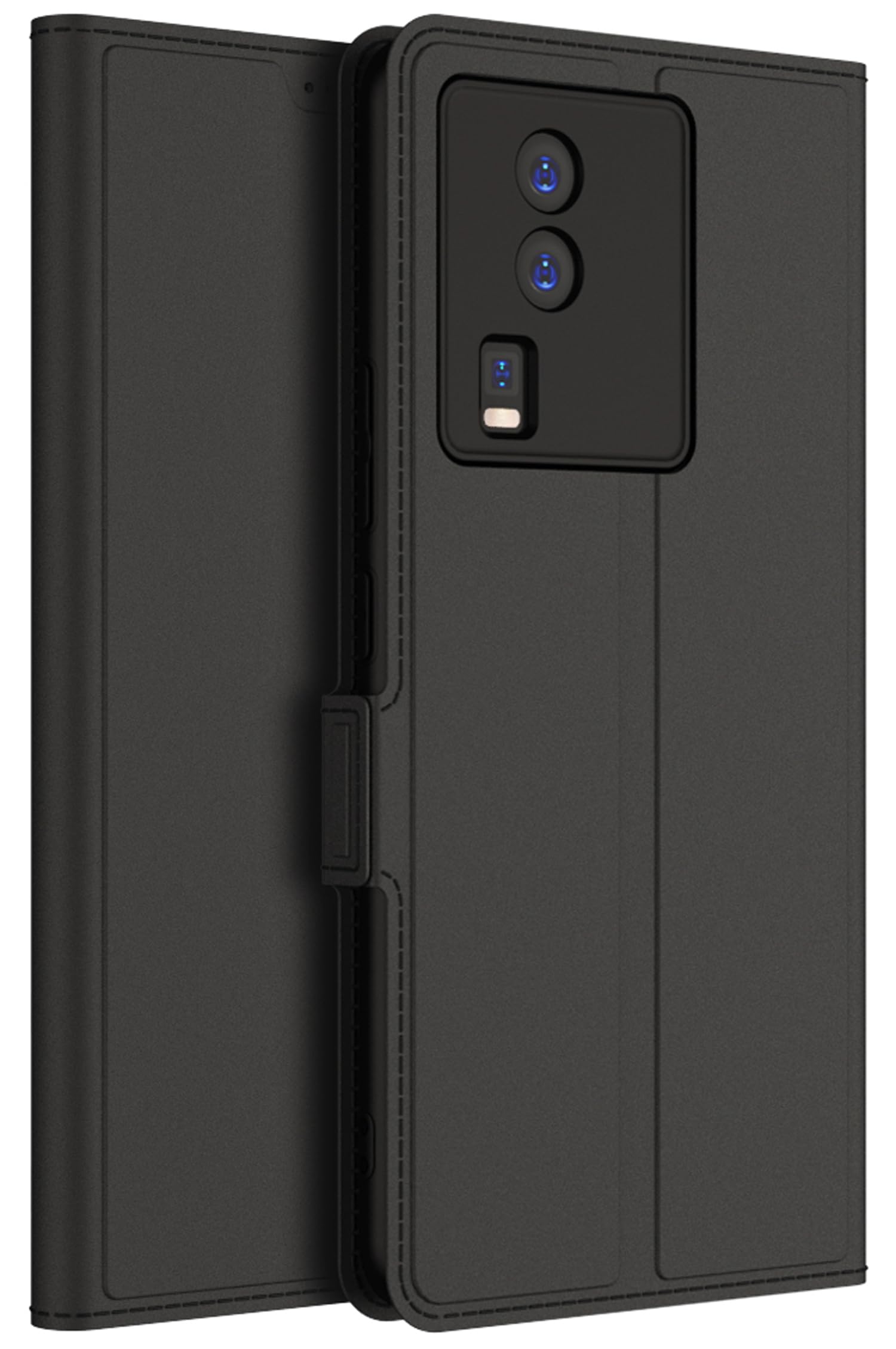 Kapa Noble Slim Magnetic Leather Flip Case Cover for Vivo IQOO Neo 7 / Neo 7 PRO (5G) | Card Holder Stand Leather Flip Wallet Case (Black) (B0C692ZHNT) Amazon Price History, Amazon Price Tracker