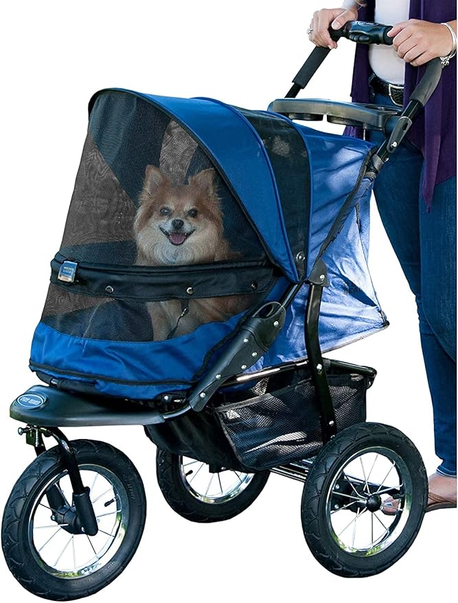 Pet Gear NoZip AT3 Pet Stroller for Cats/Dogs, Zipperless