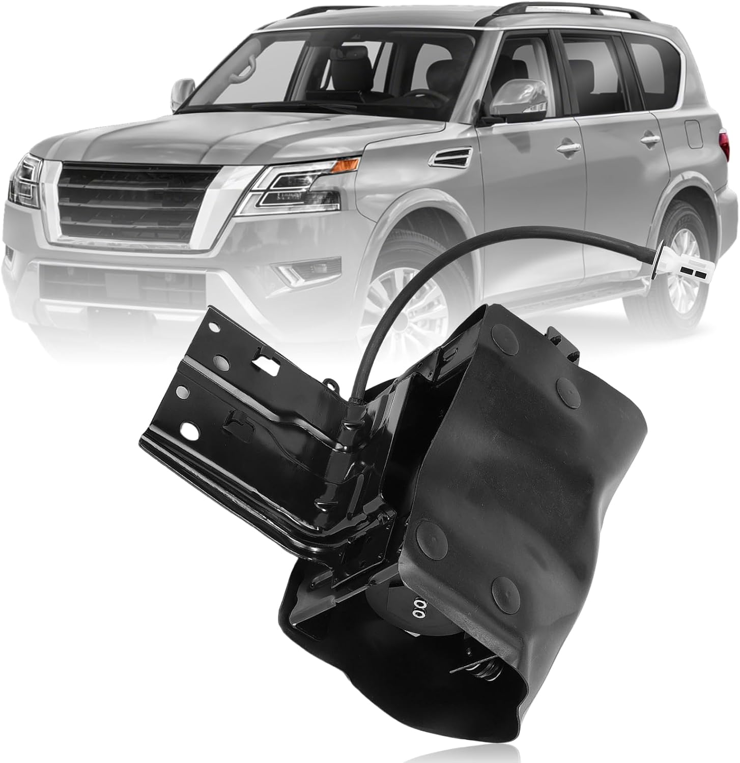 Rear Air Suspension Compressor kit Compatible with Infiniti QX56 2011-2013 QX80 2014-2023 for Nissan Armada 5.6L V8 AT 2017-2023 Replace 53400-1LA4C 53400-1LA 4A 53400-1LA4B