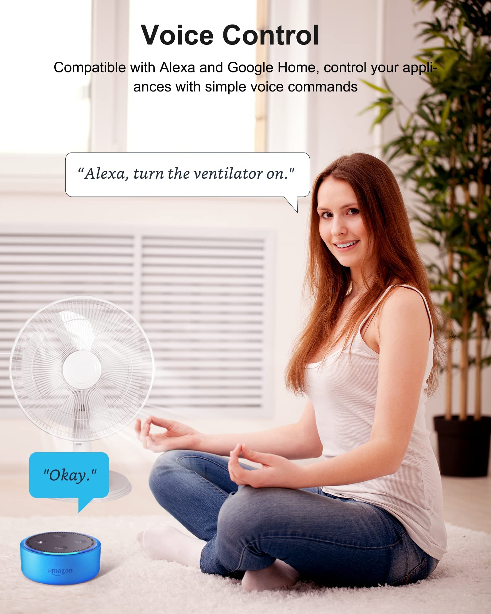 Woox Smart Plug Smart Plug Wifi Stopcontact 16A – Met Timer, Energiemonitor & App-bediening | Werkt Met Alexa, Google Home, Geen Hub Nodig Tapo P110