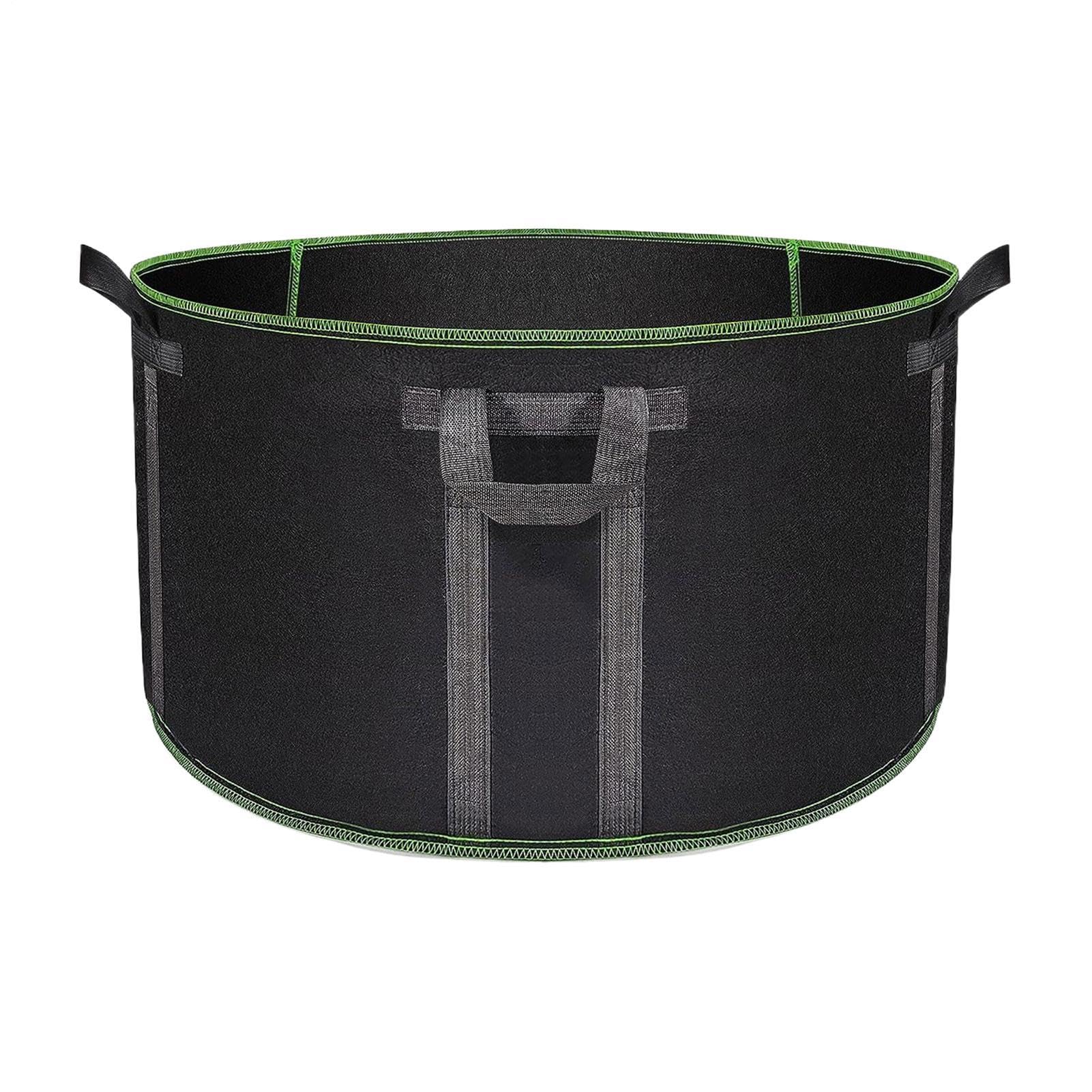 Sacos de cultivo transpirables de 189 L resistentes y drenantes para patatas y tomates grandes