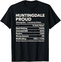 Huntingdale, Missouri Proud Nutrition Facts T-Shirt