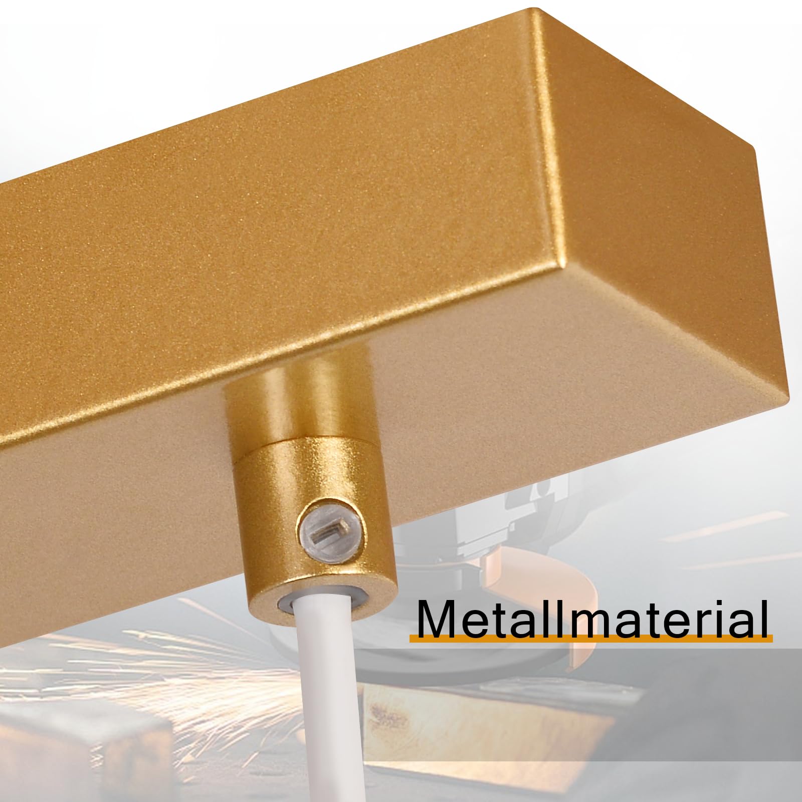 CBJKTX Lampada a sospensione da tavolo in vetro - E27 Lampada a sospensione | d'oro 3 fiamme lampadario regolabile in altezza per soggiorno camera da letto cucina sala da pranzo (senza lampadina)