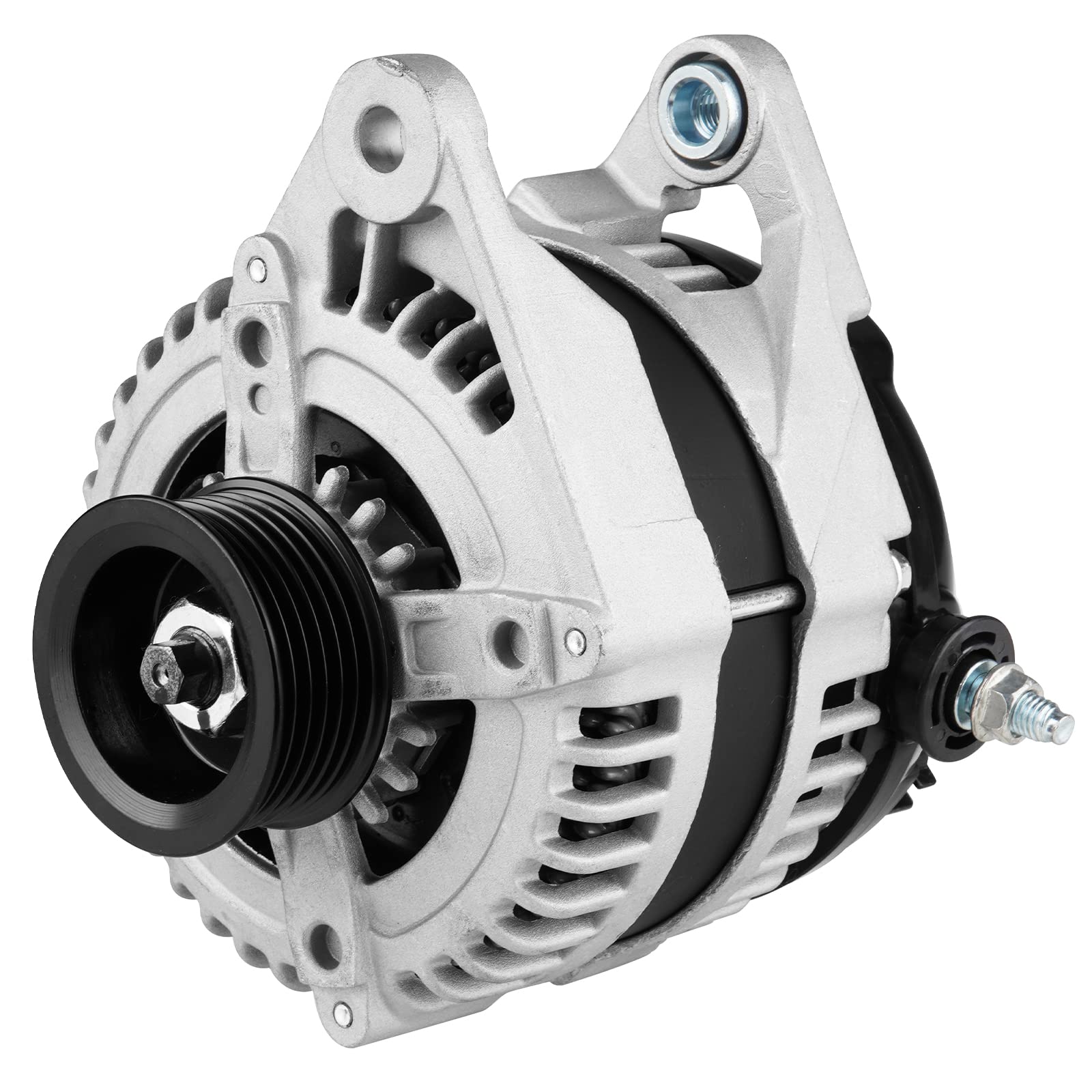 New Alternator Replacement Compatible with Dodge Nitro 3.7L 2011, for Jeep Liberty 3.7L 2010 2011 2012 140 Amp Replace 11504, 400-52421R, 05149275AA AND0608 290-5137E
