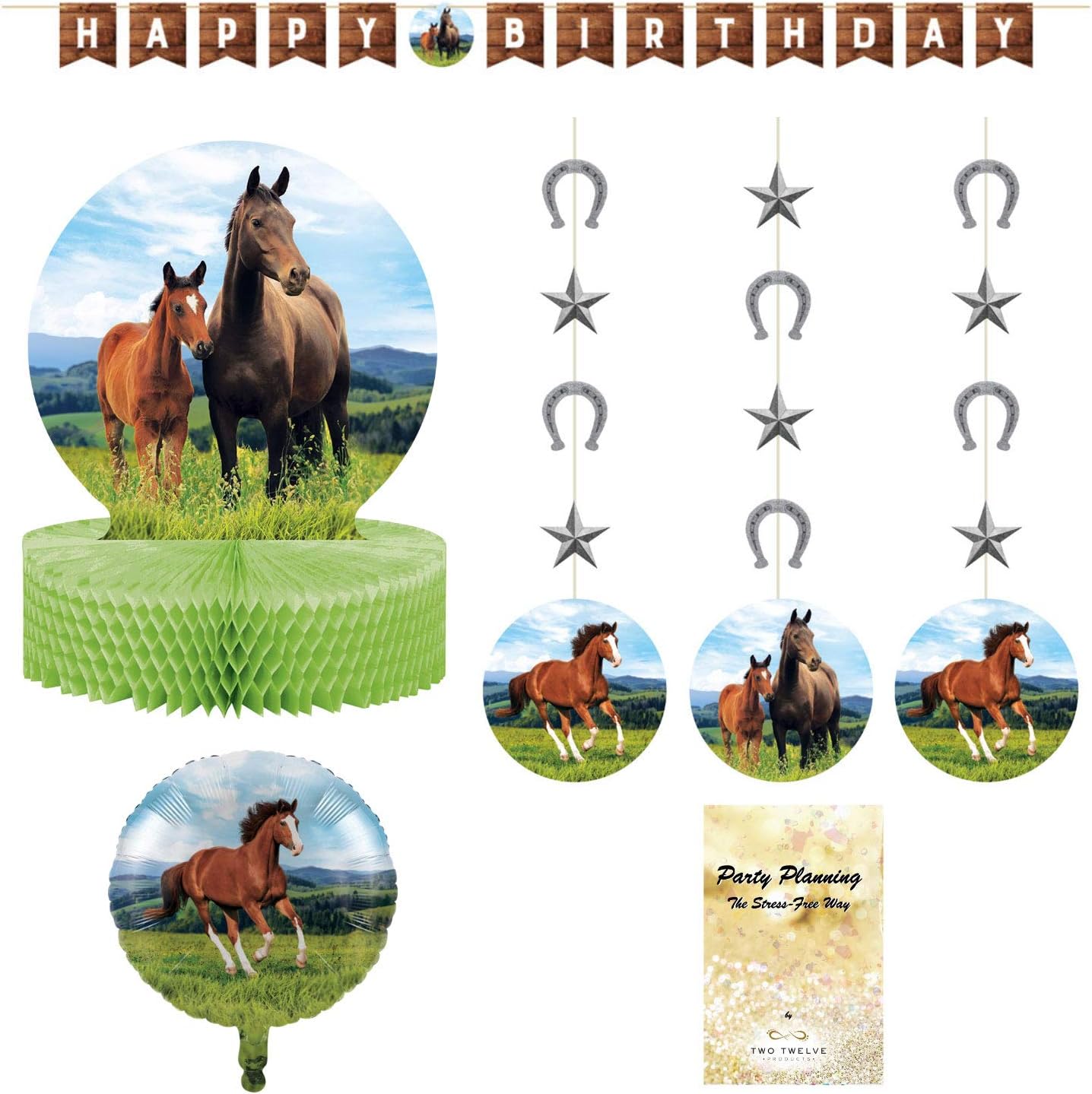 Pony Horse Party Supplies (Pony & Horse Decorations)