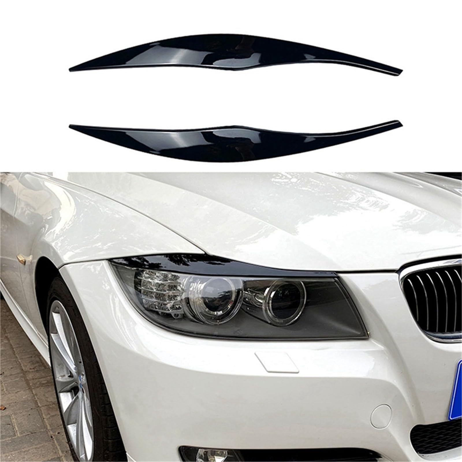 4X dla serii 3 E90 E91 320I 330I 2005-2012 Osłona reflektora