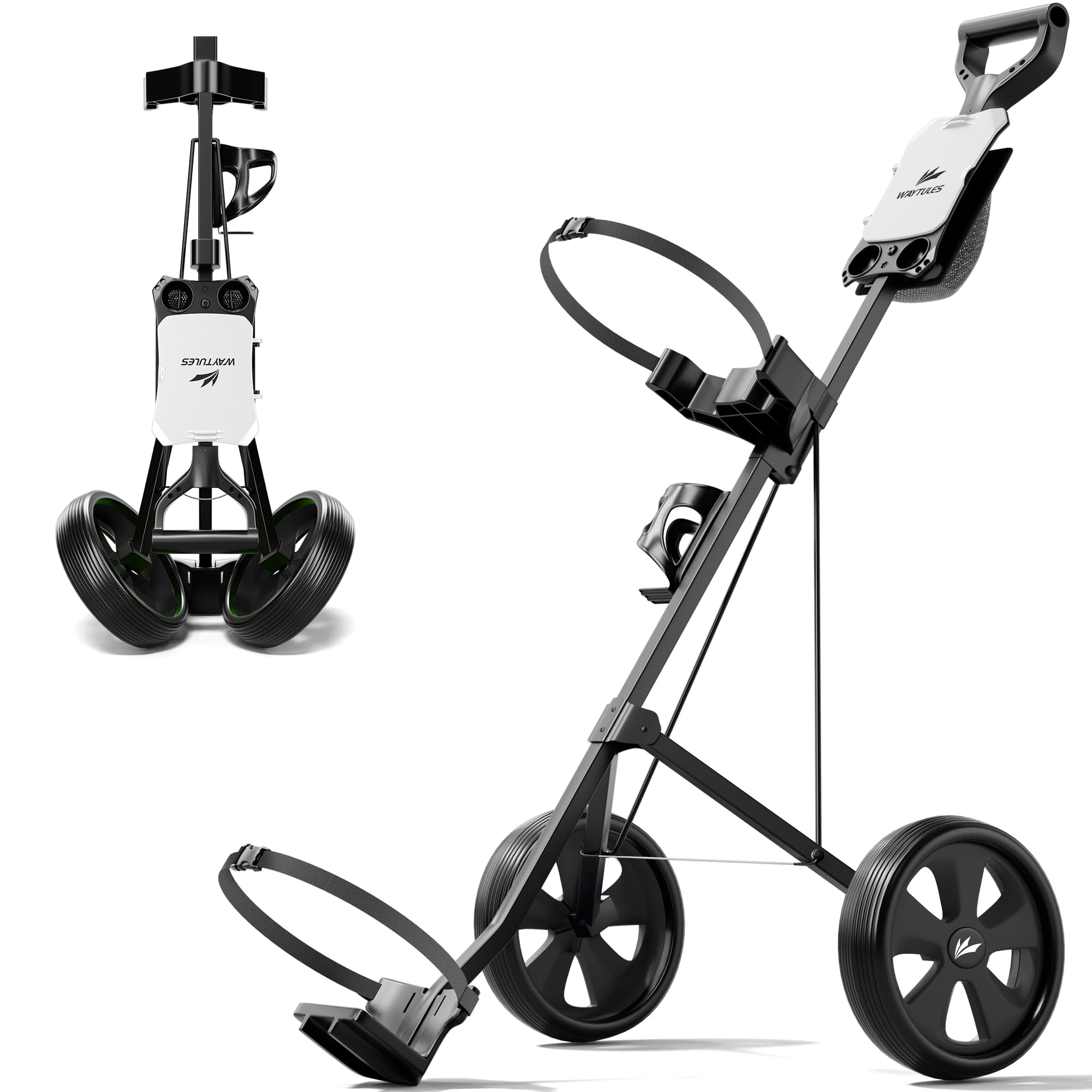 Photo 1 of ****FACTORY SEALED****
WAYTULES 2-Wheel Golf Pull Cart