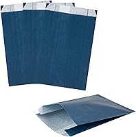 Vista 29 de Restaurantware Bag Tek - Bolsas de papel de 5 x 3 x 8.75 pulgadas para aperitivos, 100 bolsas desechables para papas fritas, a prueba de grasa