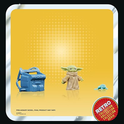 Miniatura 4 de STAR WARS Retro Collection Grogu, The Book of Boba Fett - Figuras de acción coleccionables de 3.75 pulgadas, a partir de 4 años