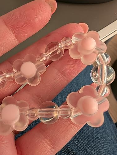 2 Pack Beaded Phone Bracelet Strap Crystal Butterfly Flower Pearl 2 Pack Beaded Phone Bracelet Strap Crystal Butterfly Flower Pearl