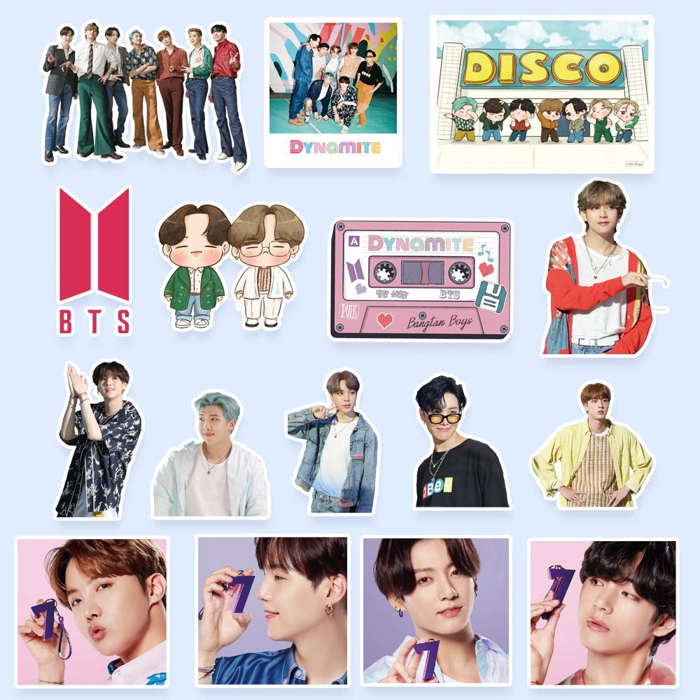Amazon.co.jp: 77枚 for BTS 漫画ステッカー for 防弾少年団 シール