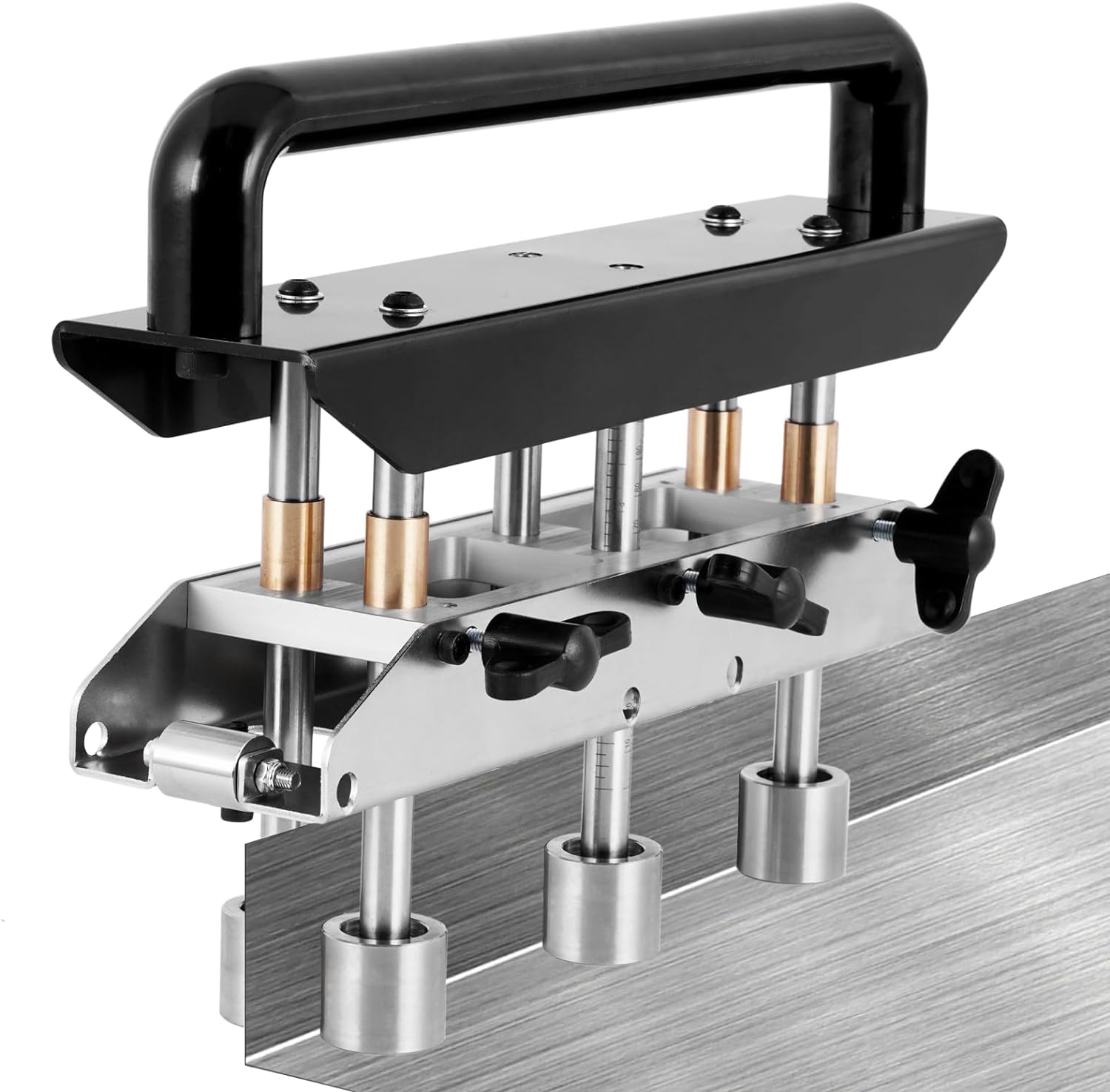 HEYOUTH Máquina Plegadora Manual Chapa,Máquina Dobladora de Chapa de Hierro 0 – 90°,Banco Doblador Manual,Banco de Cantos