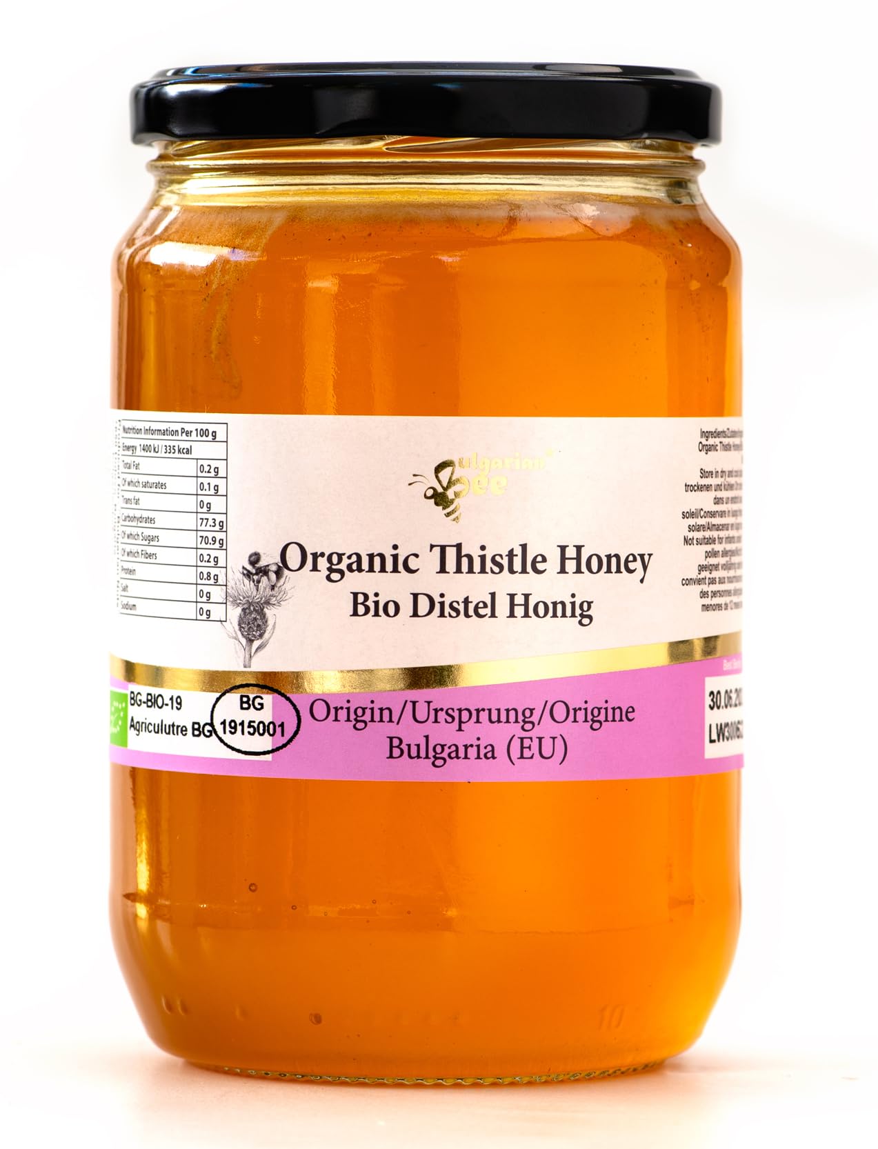 Organic Honey (900, Thistle)