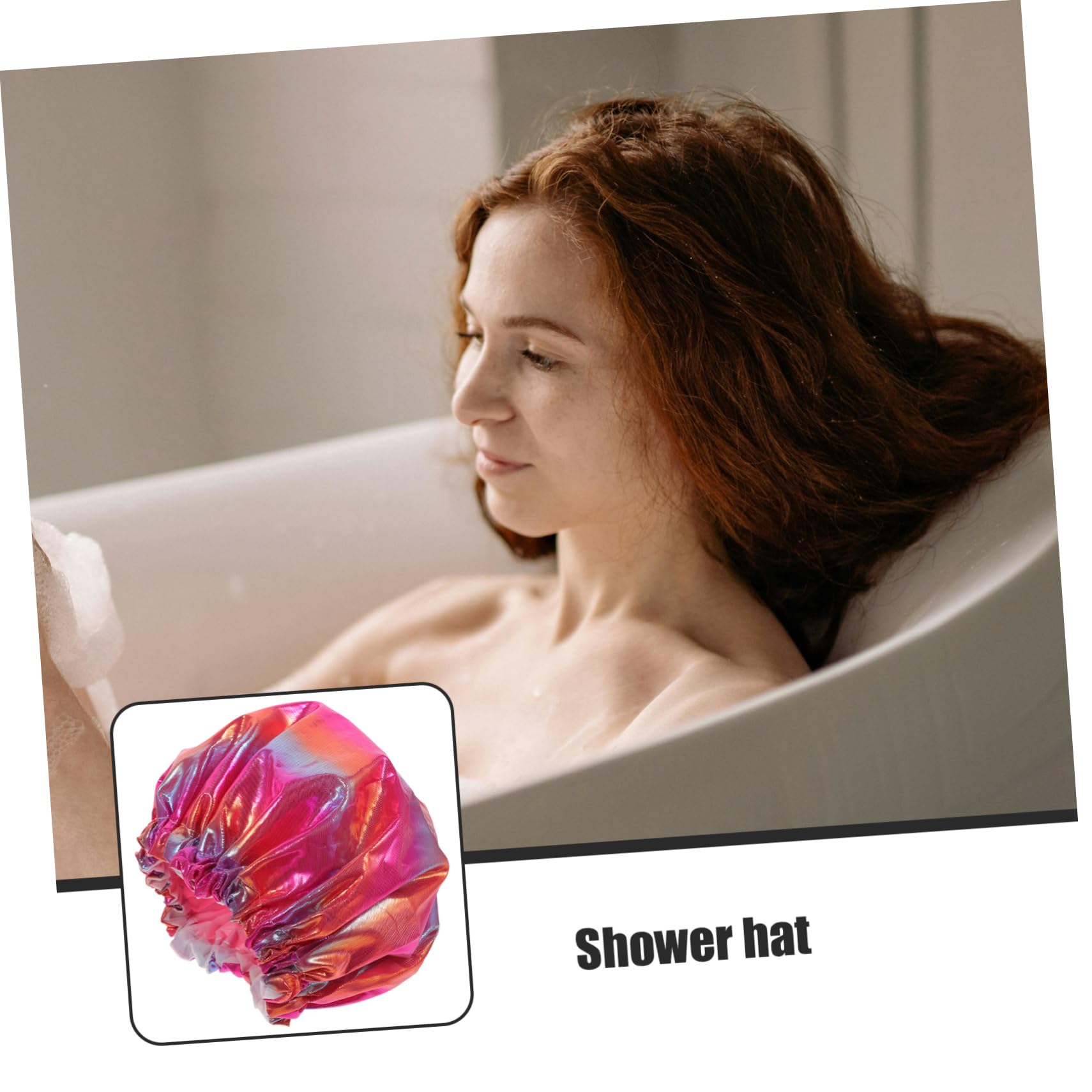 FOMIYES 5 Uds Gorro De Gorro Para El Pelo Gorros De Baño Gorros De Mujer Gorro De Cubiertas Para El Pelo De Baño Sombreros Para Secar El Pelo Gorro De Baño De Viaje Gorro De