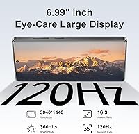 Vista 3 de I25 Ultra 5G - Teléfono inteligente desbloqueado, 16 GB+512 GB 7000 mAh, teléfono celular completamente para Android 14, pantalla HD de 6.99