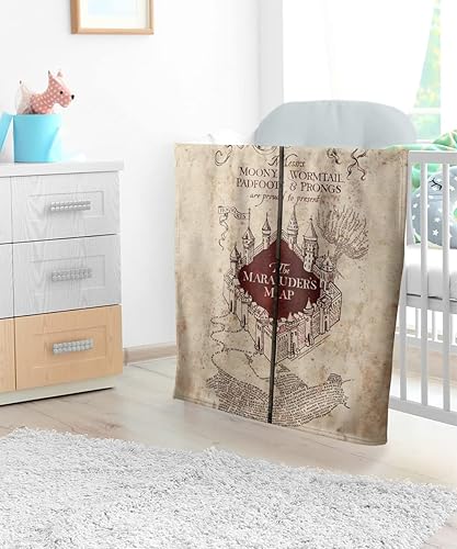 Miniatura 5 de Harry Potter - Manta ligera para bebé, 30 x 40 pulgadas, mapa plegado unisex para bebés y niños