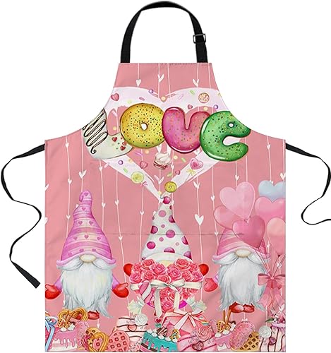 Silver Xmas Snowman Bib Aprons for Women With Pockets Kitchen Apron,Christmas Ball Pine Tree Leaves