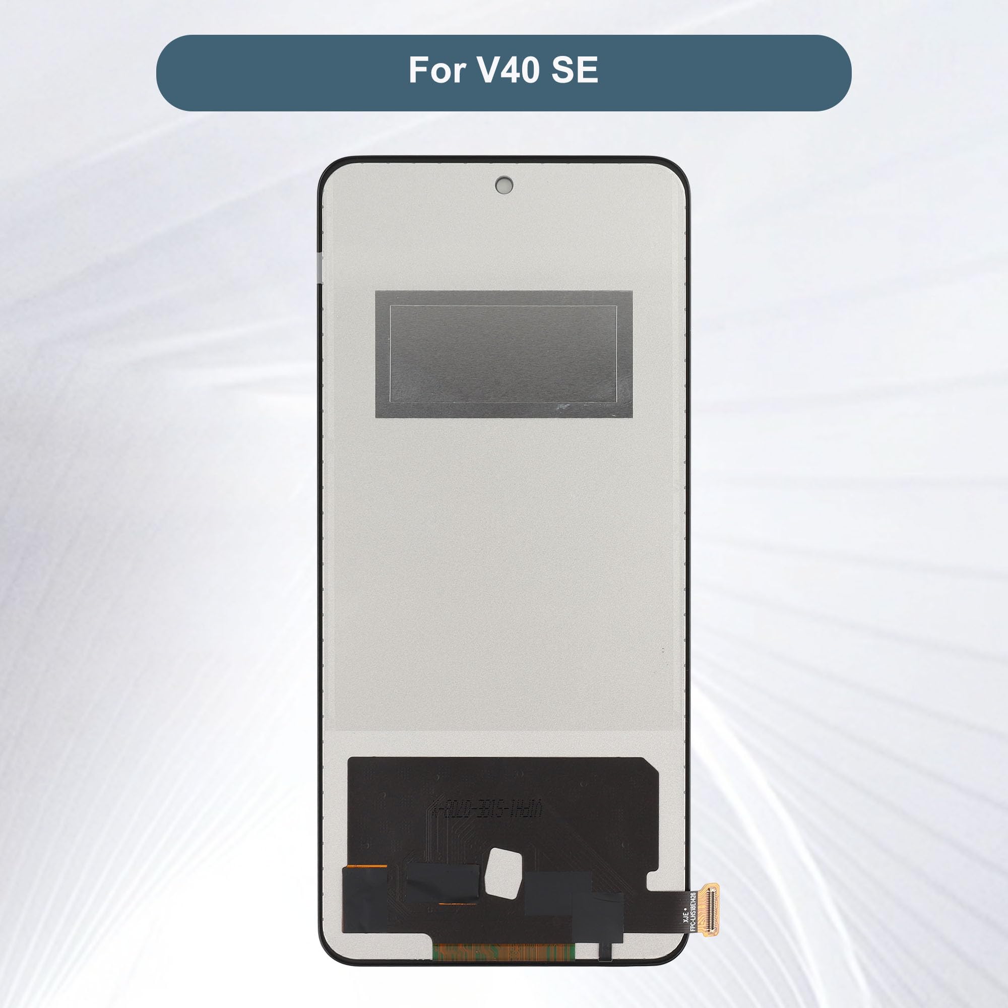 Display TFT di ricambio compatibile con VIVO V40 SE [non supporta impronte digitali] Display LCD da 6,67" con strumenti (senza cornice)