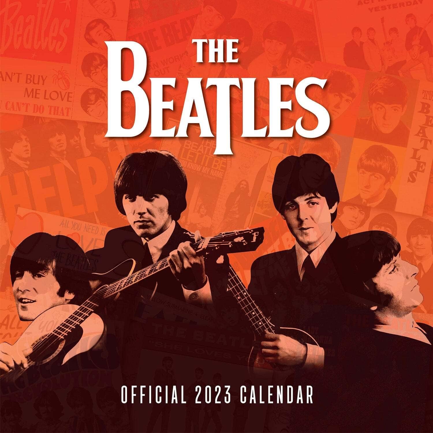 Calendario cuadrado de los Beatles Libros