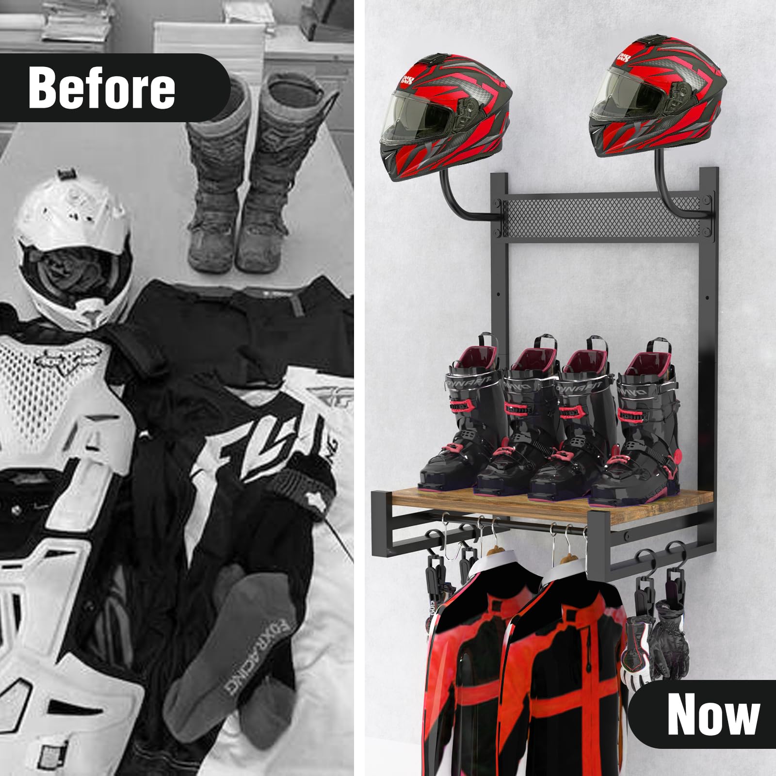 Helmet Holder Wall Mount Bike Helmets Accessories Bike Helmets