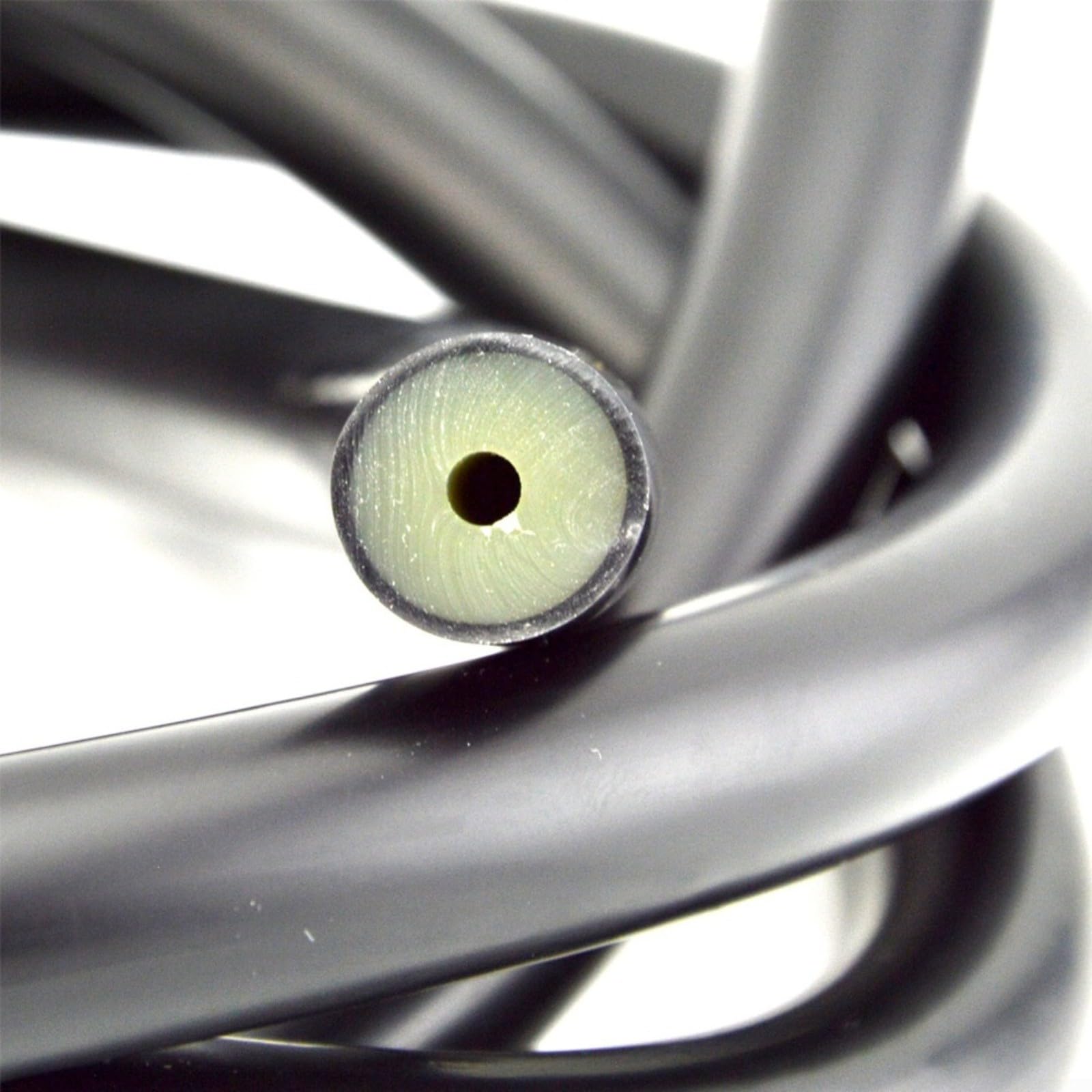 Tubo in lattice naturale per pesca subacquea, 3 x 16 mm, ad alta elasticità, per pesca subacquea e caccia, 1 m/2 m (2 metri)