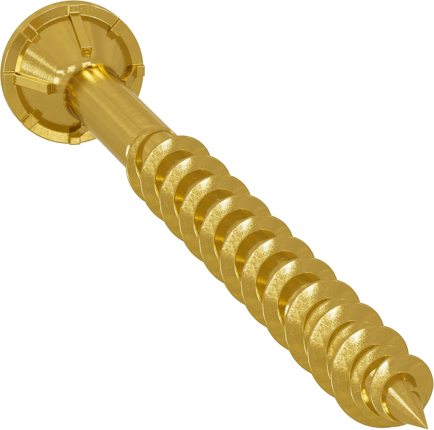 Simpson Strong-Tie WSV3S Strong-Drive WSV SUBFLOOR Screw (Collated) #9 x 3 in. T-25, Yellow-Zinc (1000-Qty)
