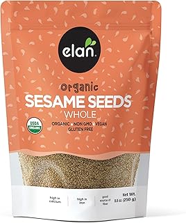 25 Traditional Bitter Melon Stir Fry Recipes 77 Elan Organic Sesame Seeds, Non-GMO, Vegan, Gluten-Free , 8.8 oz