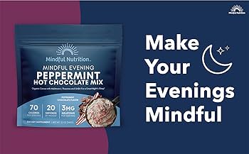 Amazon.com: Mindful Evening Peppermint Cocoa Mix Natural Sleep Aid