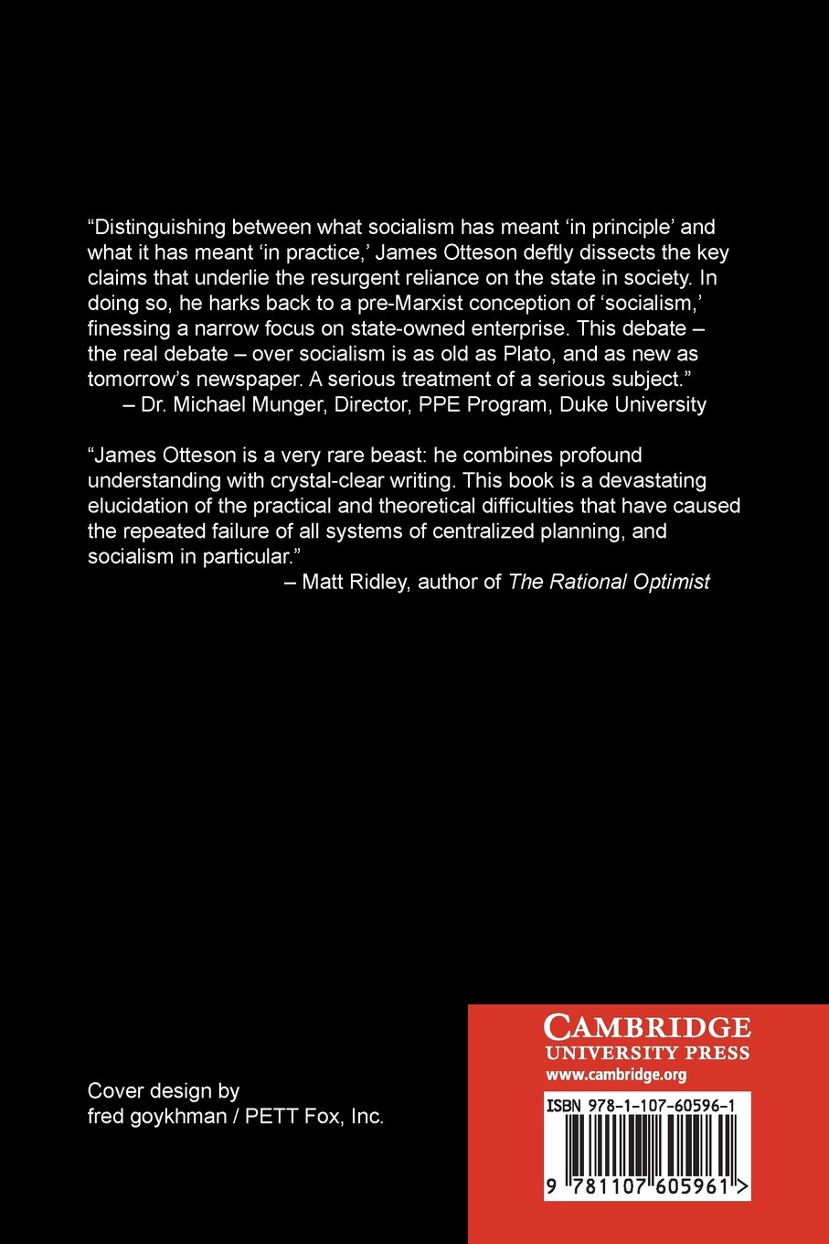 The End of Socialism      First Edition