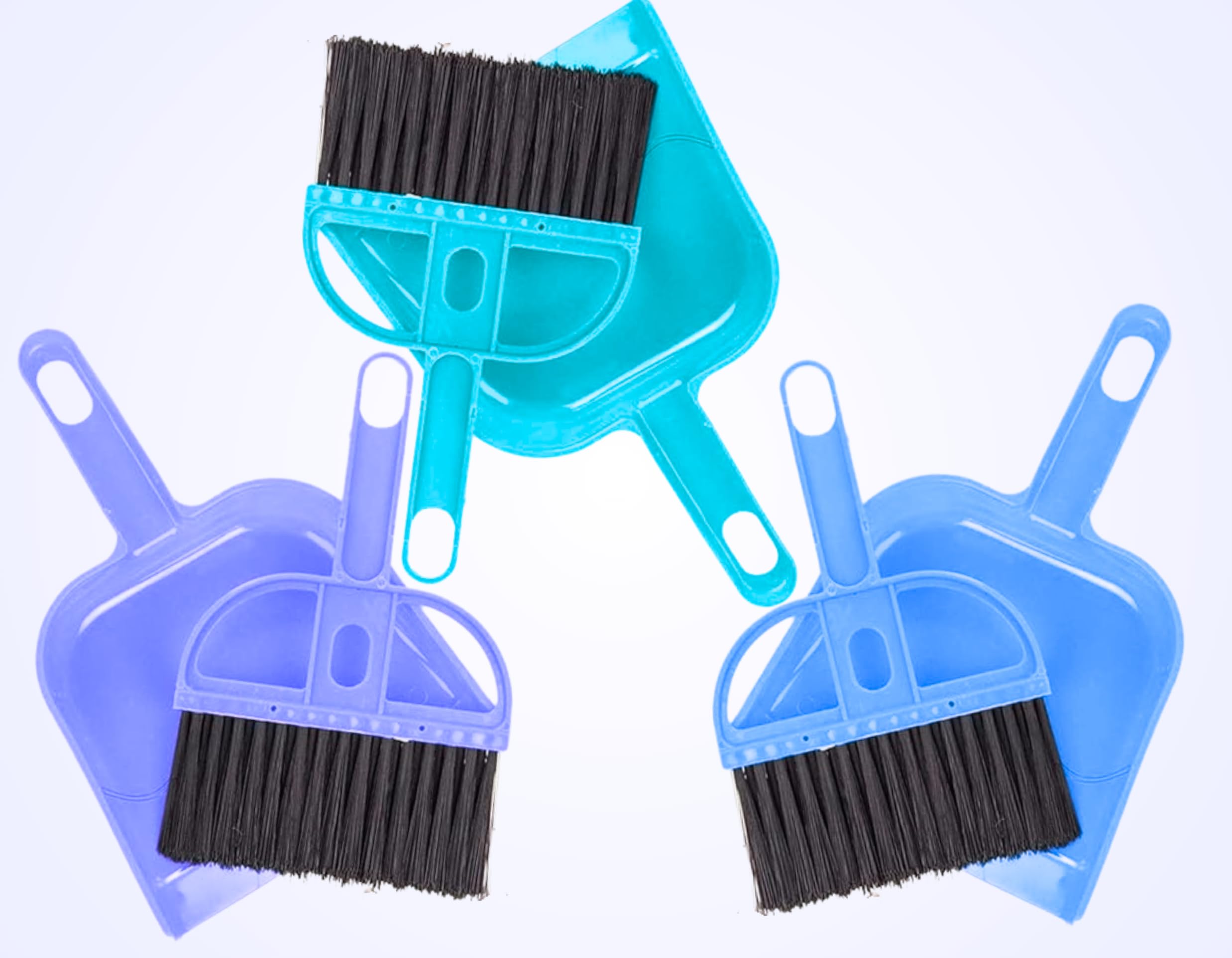 MS Diamond Mini Dustpan with Brush Set for Home Cleaning | Shelves | Laptop Keyboard | Sofa | Pet Hair | Car Table (Pack of 3) (B0DG5WFD8P) Amazon Price History, Amazon Price Tracker