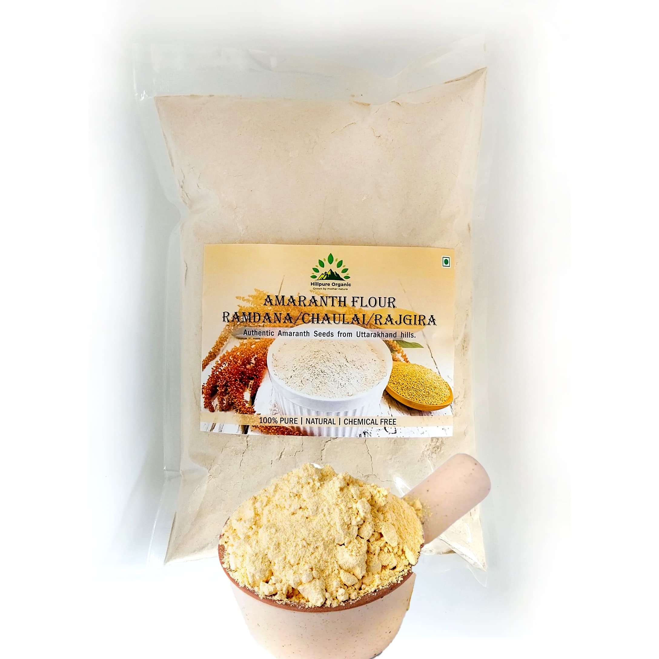 Hillpure Organic Amaranth Flour | Rajgira Atta | Healthy High Protein Gluten Free Atta | 1 KG… (B0C15MC4X3) Amazon Price History, Amazon Price Tracker