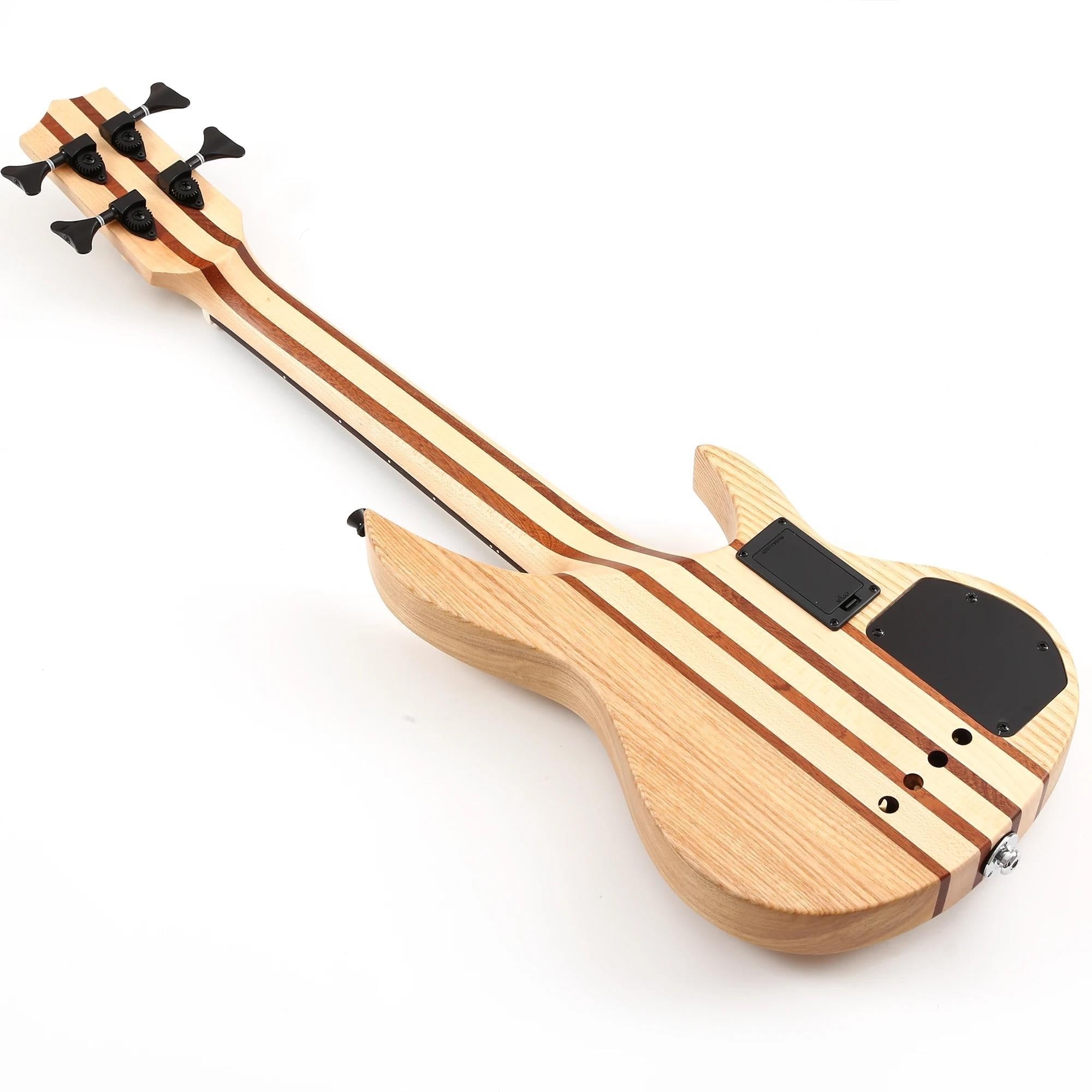 ukulele Basso elettrico per ukulele con tasti bassi con custodia morbida