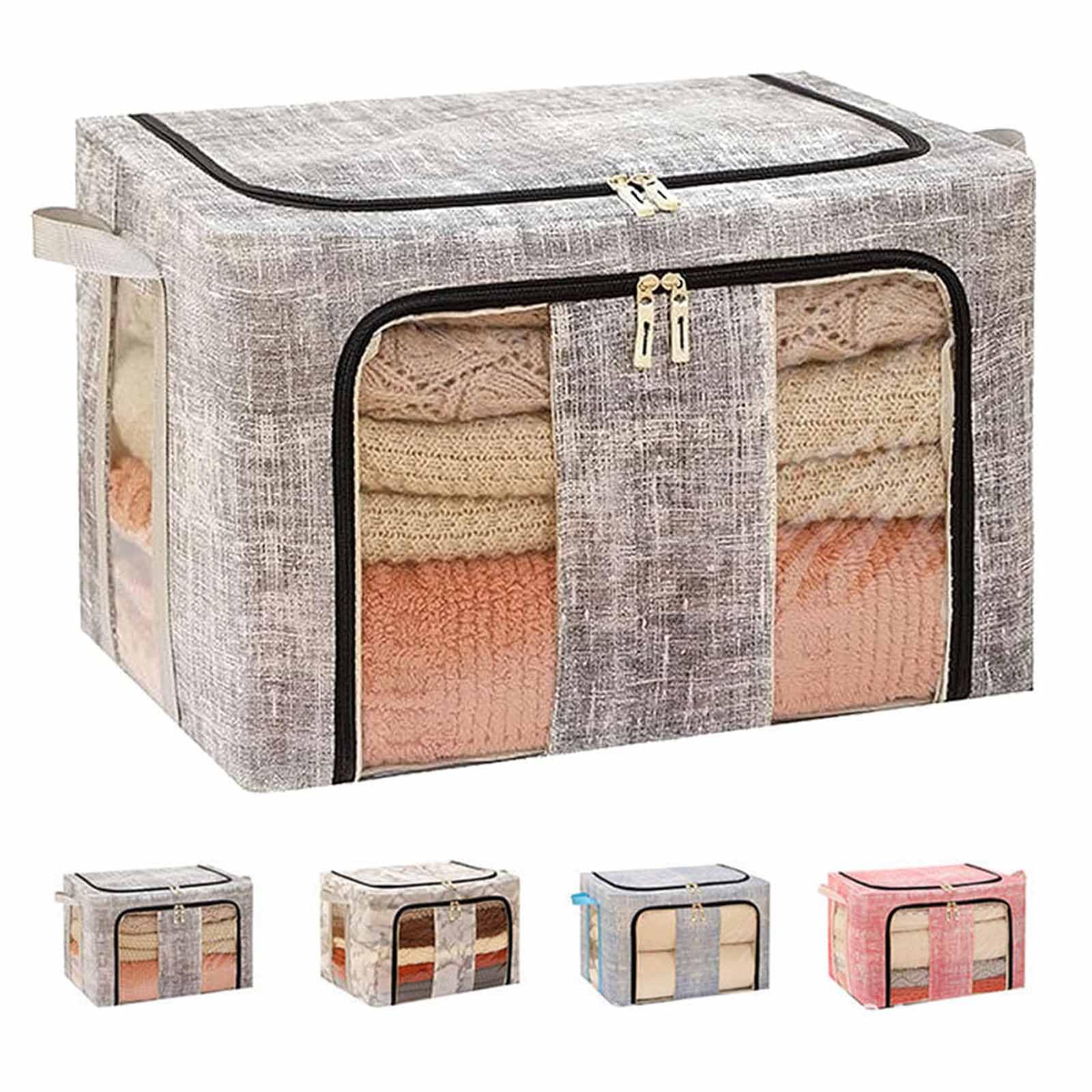 Betterboxes Stackable Storage, Large Betterboxes Storage with Clear Window (A)