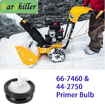 667460 44-2750 Primer Bulb Replacement for to-ro Lawn-BOY Lawnmowers Snowblower 66-7460 120-440 CCR-3650 CCR-1000 CCR-2000 FSL90-0071