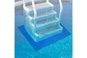 35.4" x 35.4" Pool Mat for Steps - Ultimate Pool Ladder Safety and Comfort