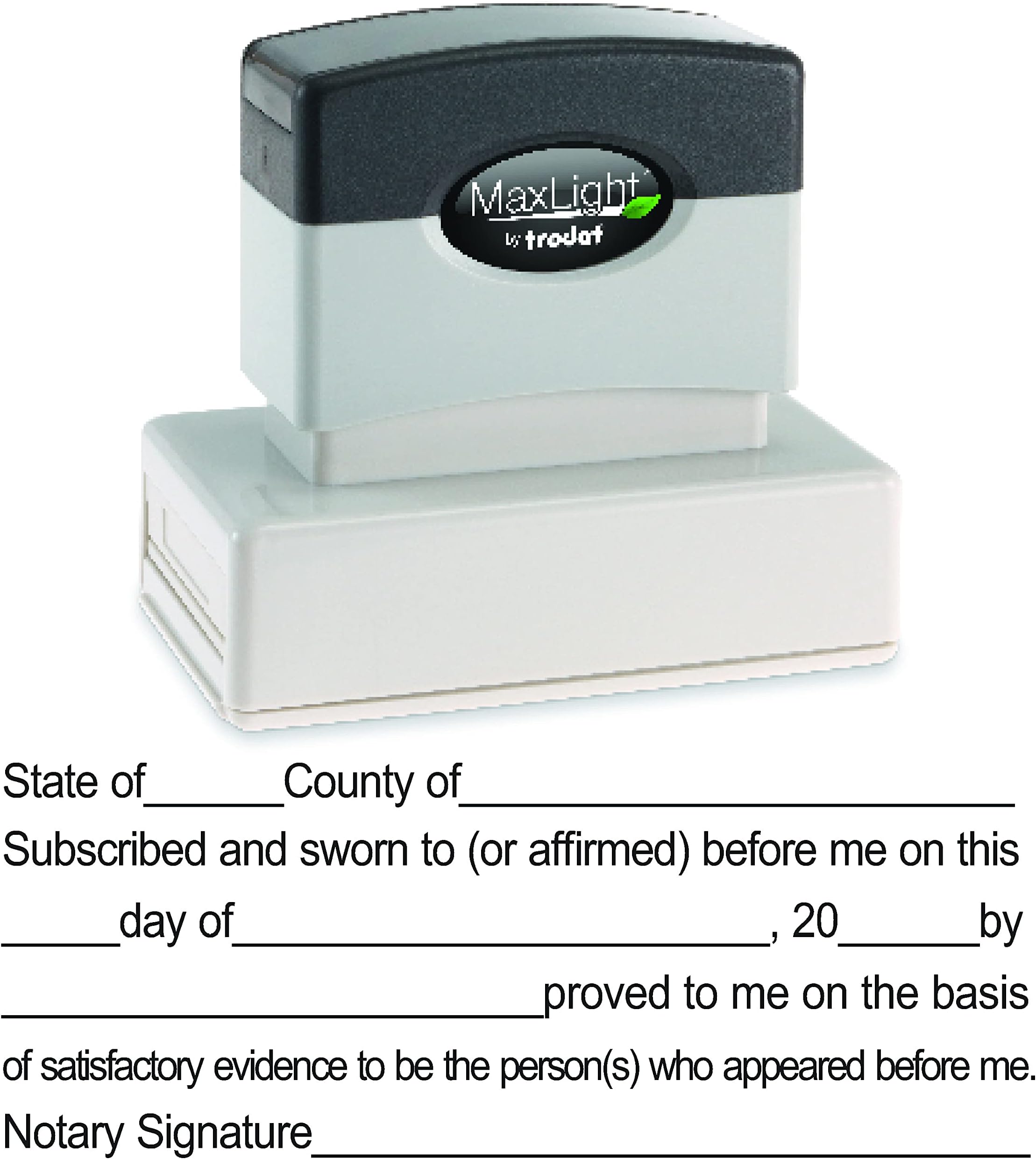 Notary Jurat Stamp