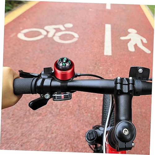Miniatura 8 de Kisangel Campana de bicicleta para niños, bicicletas para adultos, accesorios de latón, alarma de bicicleta, campana de bicicleta para manillar de