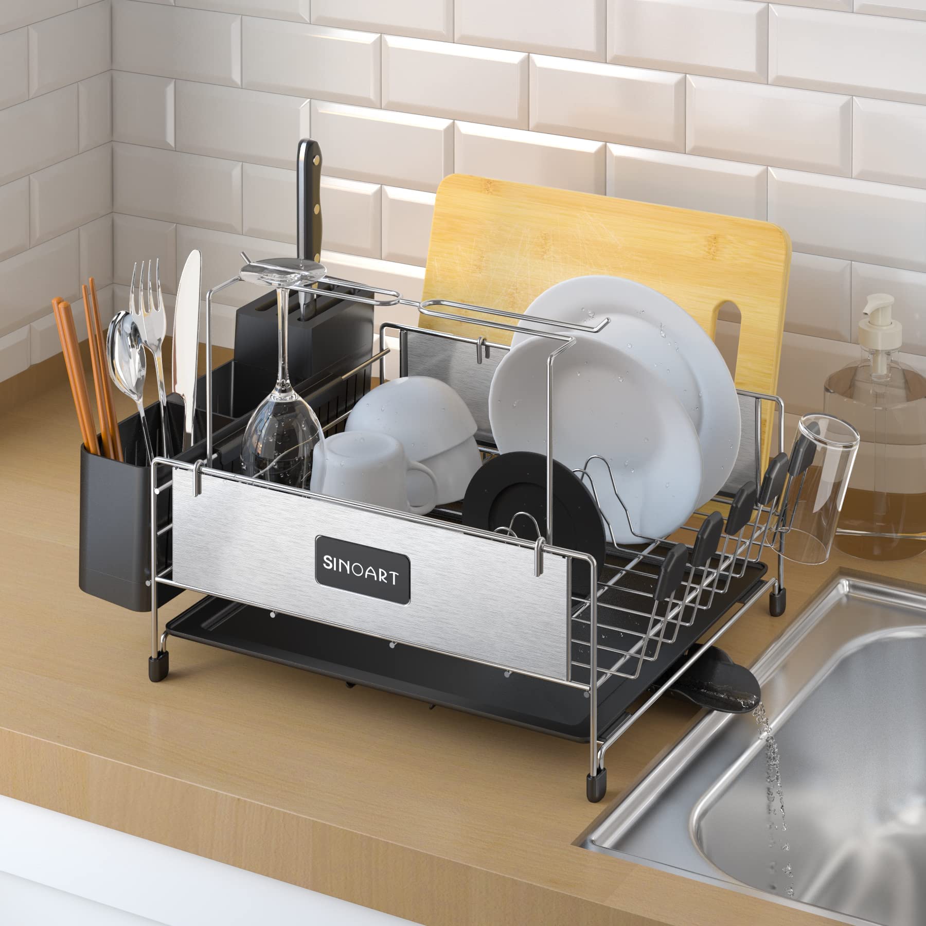 Buy Cutlery Drying Rack, Kitchen Cutlery Drainer, (Free Direction