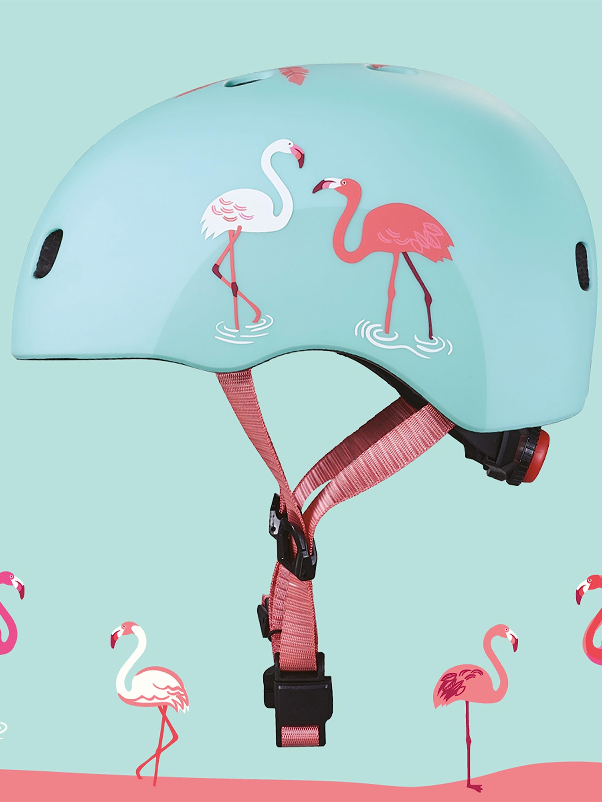 Micro® | Casco per Bambini per Monopattino o Bicicletta | Luce Posteriore di Sicurezza a 3 Posizioni | Ultralight 250 Grammi | Chiusura Magnetica | Bambini e Ragazze